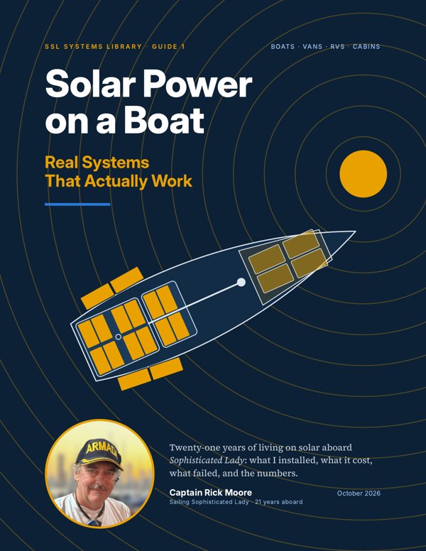 Solar Power on a Boat guide cover