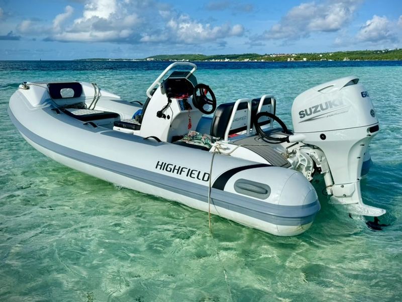 Our Highfield Sport 390 tender
