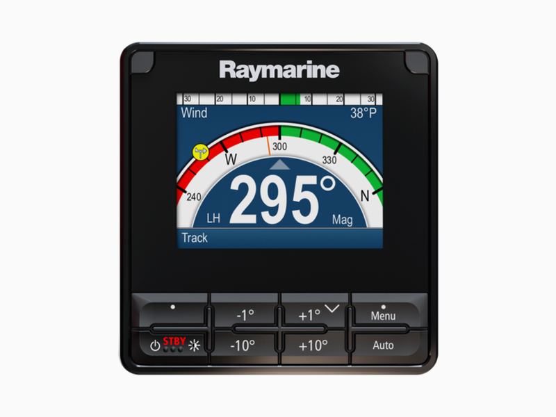 A Raymarine p70s autopilot control head